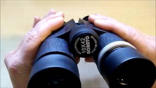 ACRATO 10x42 Fernglas Binocular Grünfilterfolie [upl. by Nylasor]