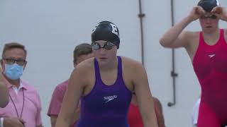 State Swimming amp Diving Girls Early Highlights [upl. by Rekyr]