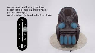 Synca Wellness CirC 3 Massage Chair How to Video [upl. by Haelem]