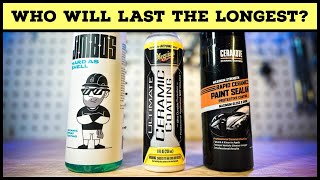 Ceramic Spray Showdown Who will last the longest real world Meguiars vs Jimbo vs Cerakote Pt1 [upl. by Eidnyl]