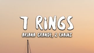 Ariana Grande  7 Rings Remix feat 2 Chainz Lyrics [upl. by Ahtimat232]