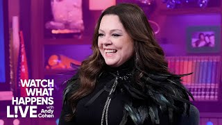 Melissa McCarthy Was Terrified to Work With Kathy Bates  WWHL [upl. by Trent]