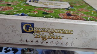 Carcassonne Big Box mit 11 Erweiterungen 2023  Unboxing und Meinung [upl. by Gladwin]