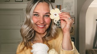 How To Crochet A 5 Petal Flower pattern available on my website [upl. by Oly]