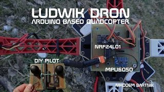 Arduino drone quadcopter  ludwik dron [upl. by Jankell669]