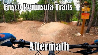 Aftermath MTB Trail Frisco Peninsula mountain bike park Colorado Pedal up oneway down [upl. by Ahtinak96]