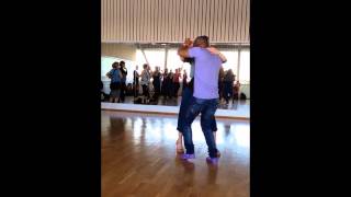 Rico Kizomba Suave and Gemma  Semba Class at Baila Baila Salsa Festival 2013 Finland [upl. by Aleakim]