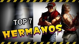 TOP 7 Hermanos En The King Of Fighters  IORI BURGOS [upl. by Anikram]