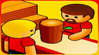 🪵 Timber Workshop 🏭 GAMEPLAY Android iOS [upl. by Edelstein]