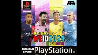 Winning Eleven 2024 WE2002 MOD 2024 WEID2024  CLUB EDITION  PlayStation 1 PS1 GamePlay [upl. by Vasiliki918]