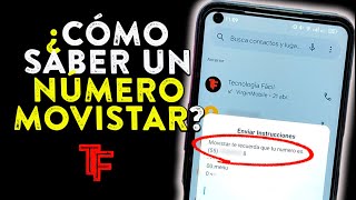 Cómo Saber Mi Número Movistar Sin Saldo Fácil y Rápido [upl. by Ylrbmik]