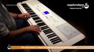 Yamaha DGX 650 digitale piano  keyboard  Sounddemo [upl. by Inilahs]