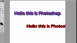 Photoshop70 tutor editing text and adding the effectsmp4 [upl. by Coster]
