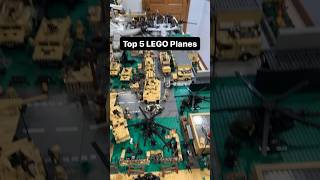 Top 5 LEGO Planes legomilitary usaf airforce military aeroplane airplane plane legoplane [upl. by Nojel]