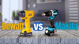 Dewalt vs Makita Cordless Drill  Which One Is The Best Cordless Drill [upl. by Ahsaelat152]