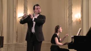 Andrei Sannikov flute English Hall of St Petersburg Music House 20150206 [upl. by Hahseram]