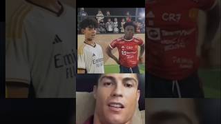 🤣🤣Ronaldo reaction to his Son football ishowspeed ronaldo memes reaction shorts fypシ゚ funny [upl. by Ellord]