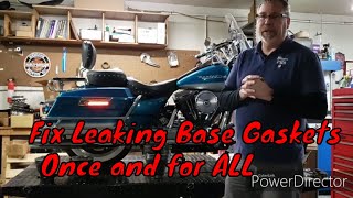 How to fix leaking Harley EVO Base gasket [upl. by Luo]