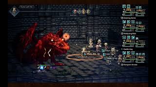 Octopath COTC  Hunter Tower EX4 in 3T feat Kilns amp Herminia [upl. by Alema]