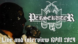 Persekutor Live and interview at RPM 2024 [upl. by Ludwigg841]