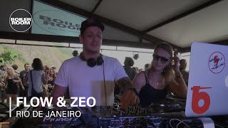 Flow amp Zeo Boiler Room Rio de Janeiro [upl. by Gabler563]