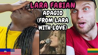 REACTION TO Lara Fabian  Adagio Live at From Lara With Love  FIRST TIME HEARING [upl. by Zetes]