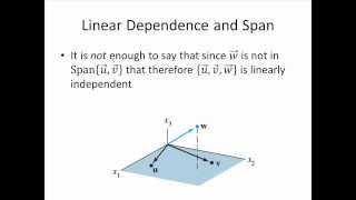 Elementary Linear Algebra Facts about Linear Independence [upl. by Haldis]