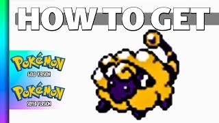 HOW TO GET Mareep in Pokemon Gold and Silver [upl. by Acirretal]