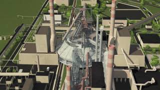 Reconstruction of NLMK Blast furnace No 6 using BIM technology [upl. by Yehudit]