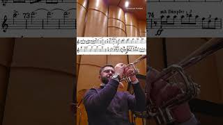 Two Trumpet Excerpts from Ein Heldeleben Strauss  Daniel Leal [upl. by Todd]