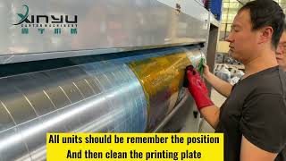 how to operate flexo printer slotter machine [upl. by Casteel]