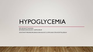 Hypoglycemia [upl. by Darrelle]