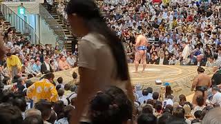 September basho day 10 Wakatakakage vs Endo [upl. by Reinhold996]