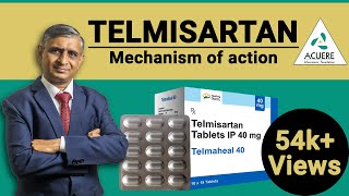 Mechanism of action of Telmisartan  Dr Shantanu R Joshi  2019 [upl. by Arlana]