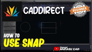 Caddirect How To Use Snap [upl. by Atok]