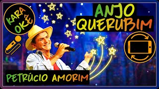 🎤 Anjo Querubim  Petrúcio Amorim  Karaokê tv [upl. by Radbun]