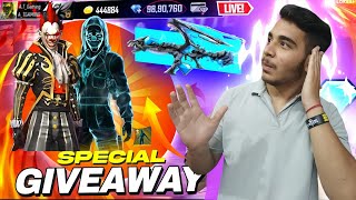 FREE FIRE LIVE CARNIVAL EVENT GIVEAWAYCUSTOM ROOM TEAMCODE FF GIVEAWAYlokeshgamerlive [upl. by Ahsinned544]