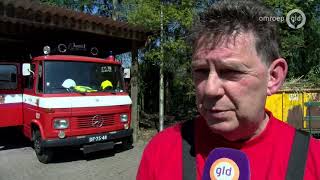 Vrijwillige campingbrandweer nu al paraat deze mannen bewaken camping Voorthuizen [upl. by Nylek364]