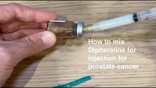 How to mix a Diphereline injection [upl. by Nob]