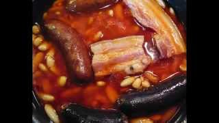 Receta de fabada asturiana [upl. by Euqinwahs487]