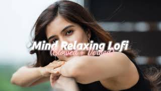 Mind relaxing lofi song  New trending mashup  Slowed and Verbed mashup  Slowly Verbed [upl. by Lairbag]