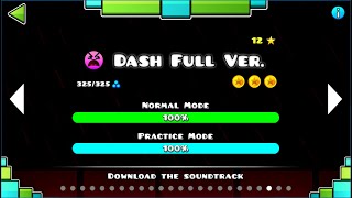 quotDash Full Versionquot 100 XXL Level by SwitchStepGDYT amp MATHICreatorGD  Geometry Dash 22 [upl. by Oemac]