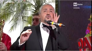 Pigliate na pastiglia Los Carosones at Paparazzi in Sanremo 2024 [upl. by Emlen838]