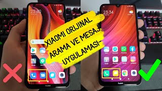 Xiaomi Telefonlarda Google Arama ve Mesaj Uygulaması Kaldırma  Arama Kaydetme  Dialer Change [upl. by Bar]