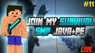 MINECRAFT LIVE  247 SURVIVAL SMP  JAVAPE ATSIO minecraft [upl. by Esenahs]