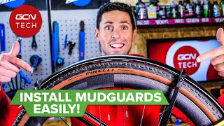 How To Fit Mudguards  Maintenance Monday [upl. by Idnib917]