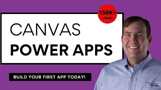 Build Your First Canvas Power Apps Tutorial HandsOn Course [upl. by Felicie]