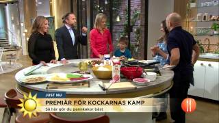 Barnens favorit  gröna pannkakor  Nyhetsmorgon TV4 [upl. by Robins96]