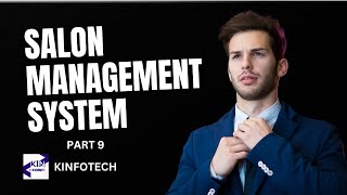 SALON MANAGEMENT SYSTEM  STYLIST SIDE  LARAVEL 11  KINFOTECH [upl. by Ilamad]