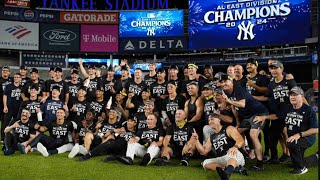 Yankees crush Os to clinch AL East Yankee Stadium 92624 [upl. by Parker936]